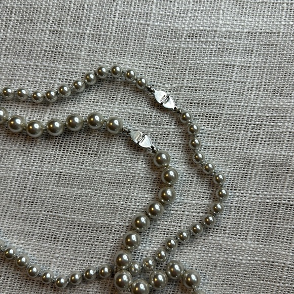Monet Faux Pearls (2 strands) - Picture 3 of 5